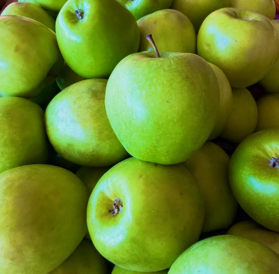 Maçãs verdes